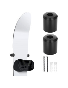 Soporte de Pared para Snowboard Rolitwils - 2 Piezas Negro
