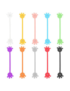 Correas Magnéticas de Silicona PATIKIL - 10 Pcs Multicolor