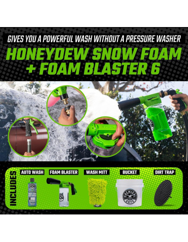 Kit de Lavado de Autos Chemical Guys HOL126 - 14 Piezas