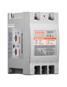 Convertidor de Fase Digital VEVOR 2HP 220V para Motor