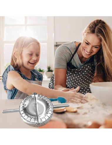 Prensa de Empanada COTEY 15 cm Acero Inoxidable Manual