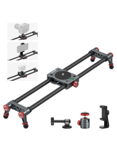 Deslizador de Cámara NEEWER CS1M 40cm Fibra de Carbono Ajustable