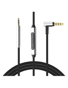 Cable de Reemplazo Poyatu 1.4m para Bose y JBL con Micrófono