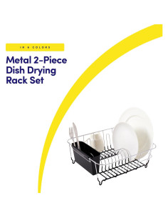 Escurridor de Platos Compacto Sweet Home Collection 2 Piezas 2