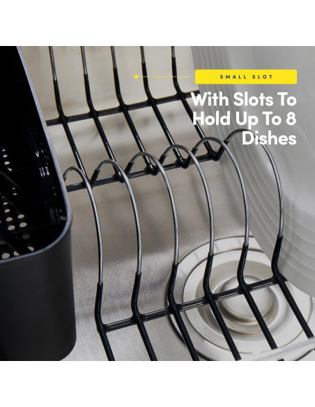 Escurridor de Platos Compacto Sweet Home Collection 2 Piezas