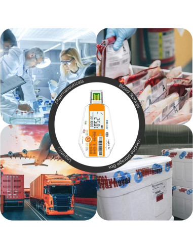 Registrador de Datos Elitech LogEt 1 TH -30C a 70C USB