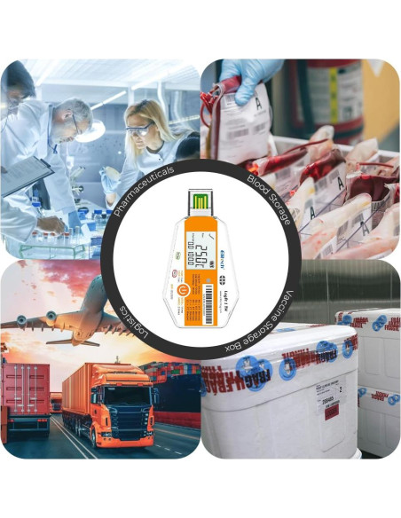 Registrador de Datos Elitech LogEt 1 TH -30C a 70C USB