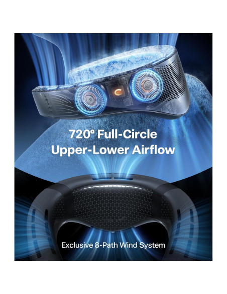 Ventilador de Cuello TORRAS COOLiFY Cyber 2025 Recargable