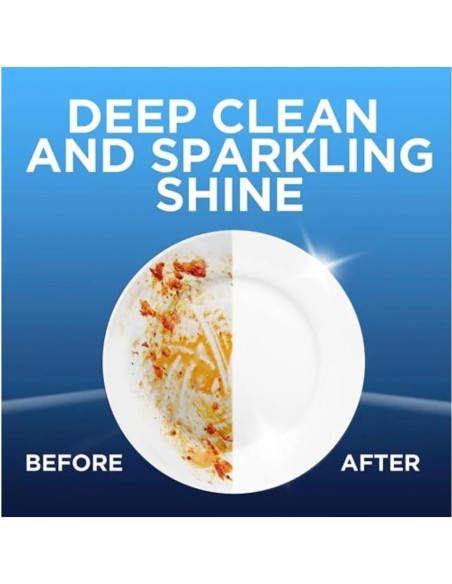 Tabletas para Lavavajillas Finish Power Limón 27 Unidades