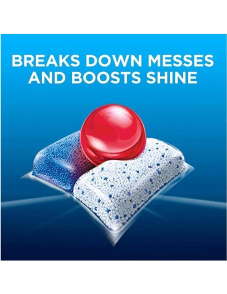 Tabletas para Lavavajillas Finish Power Limón 27 Unidades