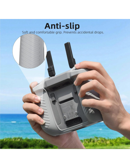 Funda Protectora de Silicona BRDRC para Control Remoto DJI Air 3