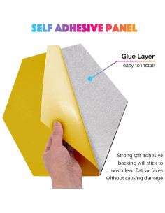 Paneles Acústicos Hexagonales Sonic Acoustics 18 Pzs 35.5x30.5cm 2