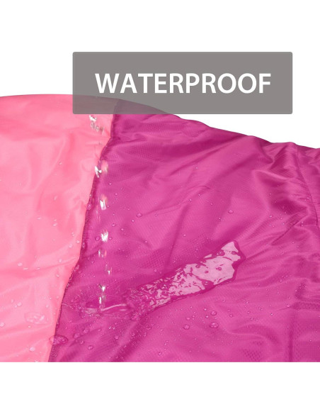 Saco de Dormir Momia Gold Armour Rosa 220x84 cm para Camping