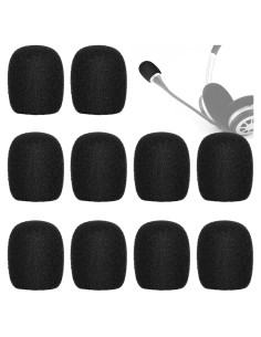Pack de 10 Fundas de Espuma para Micrófono de Solapa ChromLives