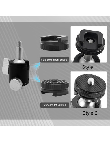 Adaptador de Montaje de Trípode SRUIM con Cabezal de Bola 360