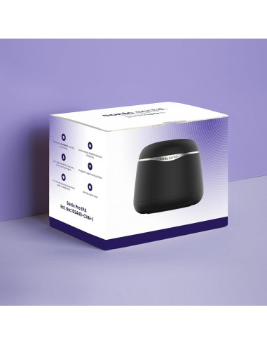 Limpiador Dental Ultrasonico Sonic Pro 43kHz - Negro Ónix