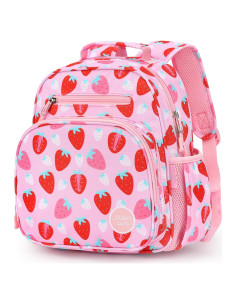 Mochila Infantil Mibasies Rosa Fresa 30 cm 7L para Niñas