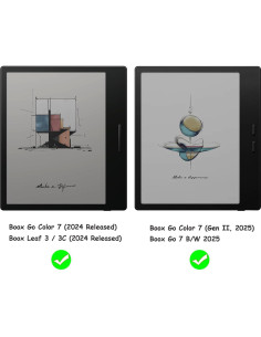 Funda Magnética GOVTVA para Onyx Boox Go 7 y Tablet 7" Verde 2