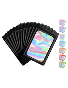 Bolsas Reutilizables Holográficas FUNFERY 100 Pcs 6.1x9.9 cm
