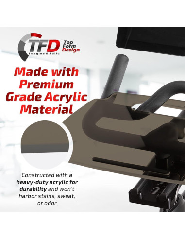 Bandeja Sidewinder TFD Negra para Peloton Bike - Soporte Laptop