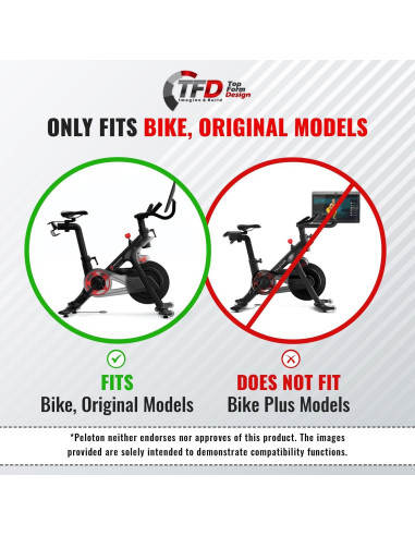 Bandeja Sidewinder TFD Negra para Peloton Bike - Soporte Laptop