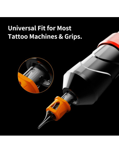 Agujas de Cartucho BIGWASP 1001RL 20Pcs Liner Redondo