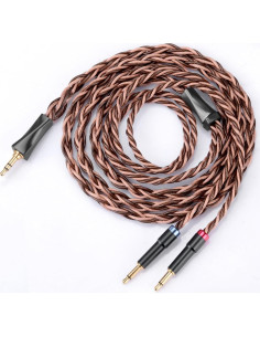 Cable de Cobre OFC 8N FAAEAL 1.5m para Auriculares HiFi 2
