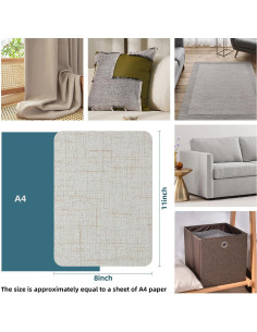 Parches de Reparación de Lino WILDREEDS 20x28 cm Autoadhesivos 2