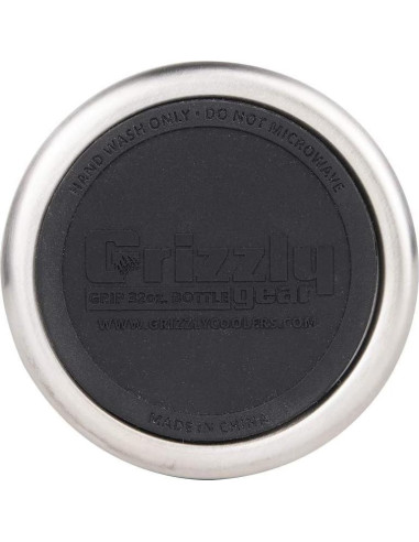 Botella de Agua Grizzly Grip 0.95L Acero Inoxidable Aislada