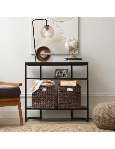 Set de 2 Cestas de Almacenamiento Casafield 30.48 cm Espresso