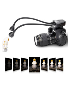 Luz Macro de Brazo JJC LED-ARM2 10 Niveles 5600K para Fotografía