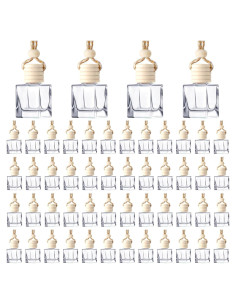 200 Botellas Difusoras de Vidrio BBTO 10ml con Tapa de Madera