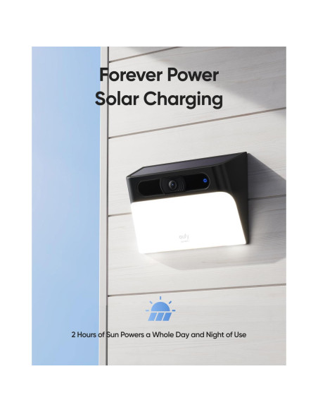 Cámara de Seguridad Inalámbrica eufy S120 con Luz Solar 2K