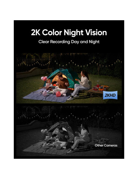 Cámara de Seguridad Inalámbrica eufy S120 con Luz Solar 2K