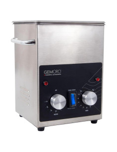 Limpiador de Joyas Ultrasonico GemOro 1.89L Acero Inoxidable