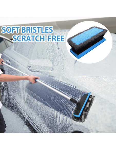 Kit de Lavado de Autos Wontolf 1.47 kg con Cepillo y Mopas