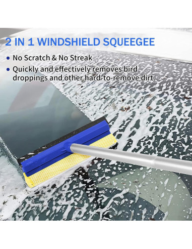 Kit de Lavado de Autos Wontolf 1.47 kg con Cepillo y Mopas