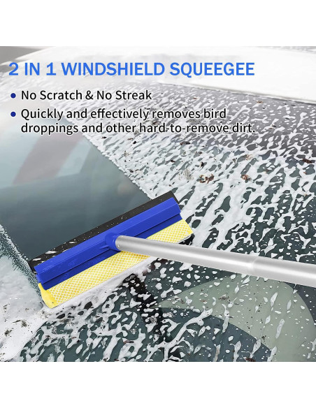 Kit de Lavado de Autos Wontolf 1.47 kg con Cepillo y Mopas