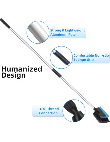 Kit de Lavado de Autos Wontolf 1.47 kg con Cepillo y Mopas