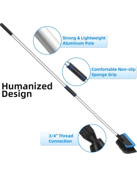 Kit de Lavado de Autos Wontolf 1.47 kg con Cepillo y Mopas
