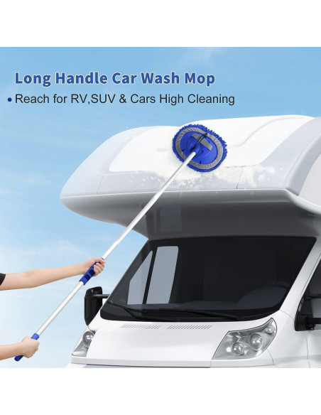 Kit de Lavado de Autos Wontolf 1.47 kg con Cepillo y Mopas