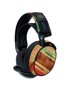 MightySkins Vinilo Adhesivo para Auriculares SteelSeries Arctis 7 - Madera Abstracta