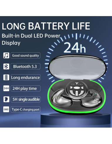 Auriculares Inalámbricos para Dormir Genérico MD13 Bluetooth 5.3