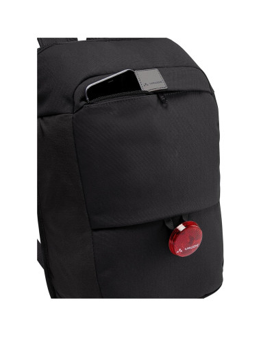 Mochila de Día VAUDE Coreway Negra 10L con Cojín de Asiento