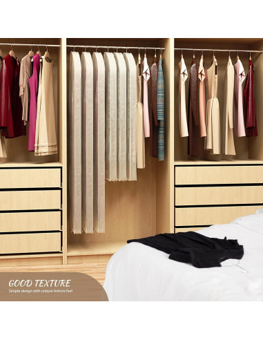 Bolsa de Traje Oxford Univivi 61x109 cm Beige Transpirable