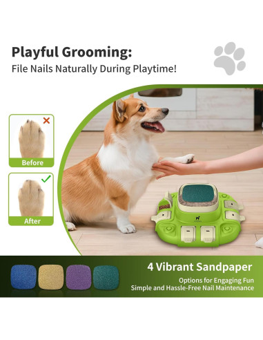 Juguete Interactivo para Perros ClariVora 3 en 1 Azul