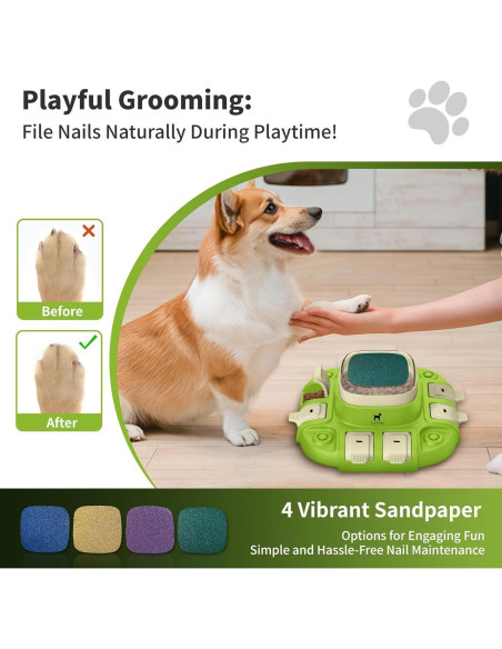 Juguete Interactivo para Perros ClariVora 3 en 1 Azul