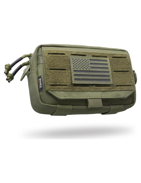 Bolsa Administrativa Molle Táctica WYNEX Verde Militar EDC