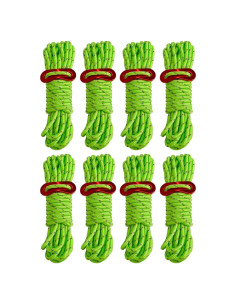 Cuerdas de Tensión Nylon Reflectante Takelablaze 4mm 8 Unidades