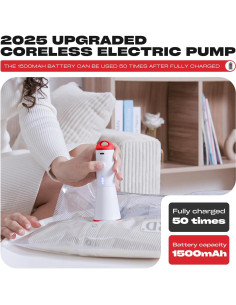 Bolsas de Sellado al Vacío HOMOH - 9 Piezas con Bomba Eléctrica 2